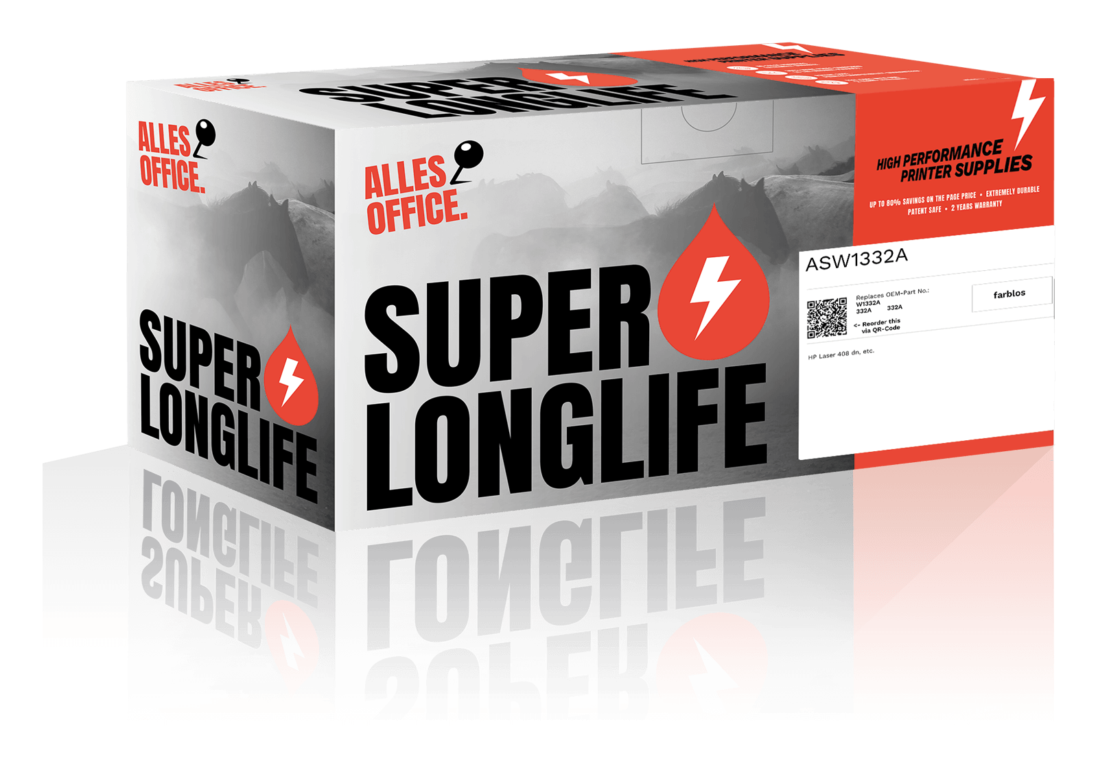 Superlonglife HP W1332A / 332A Trommel farblos