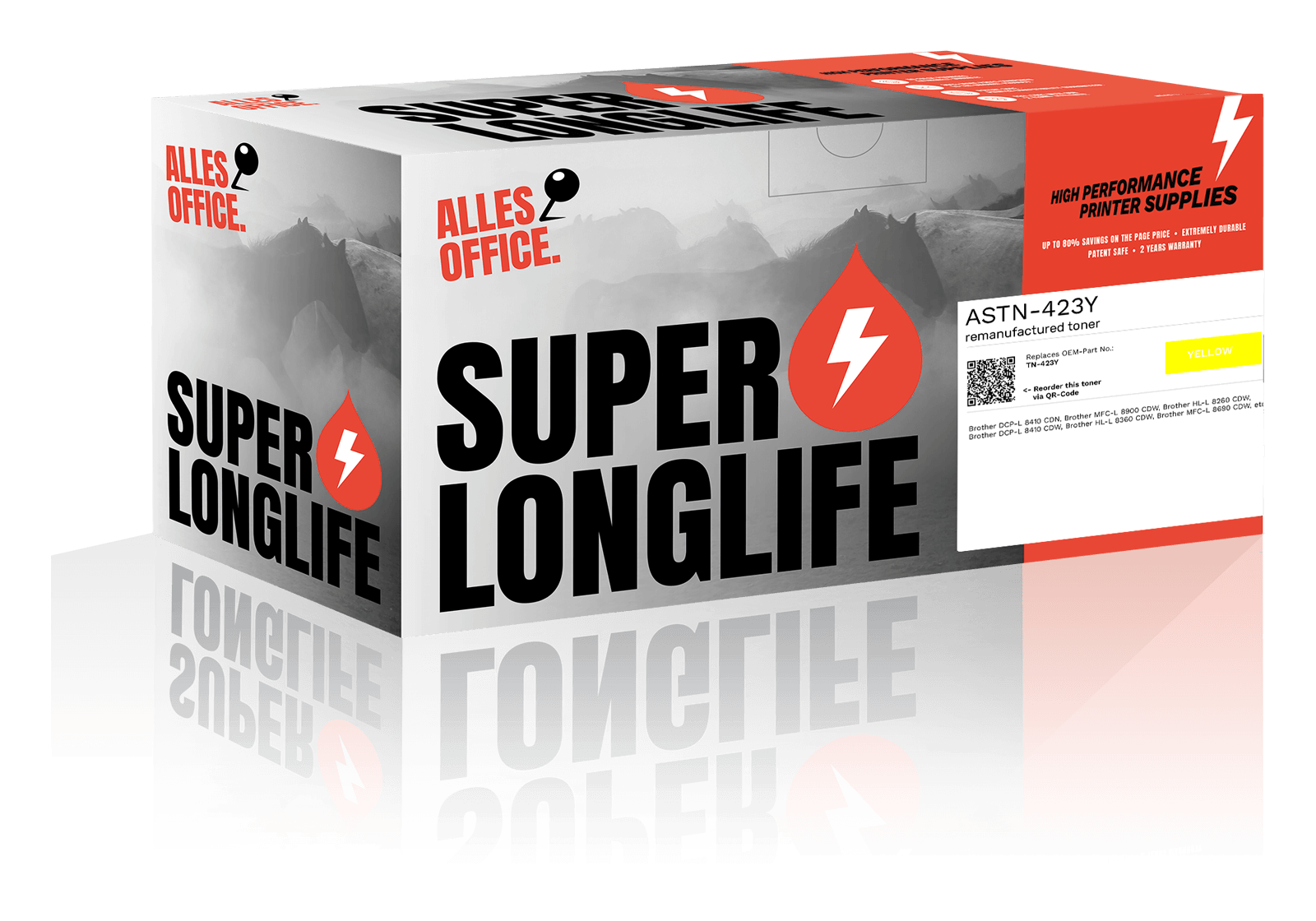 Superlonglife Brother TN-423Y Toner gelb