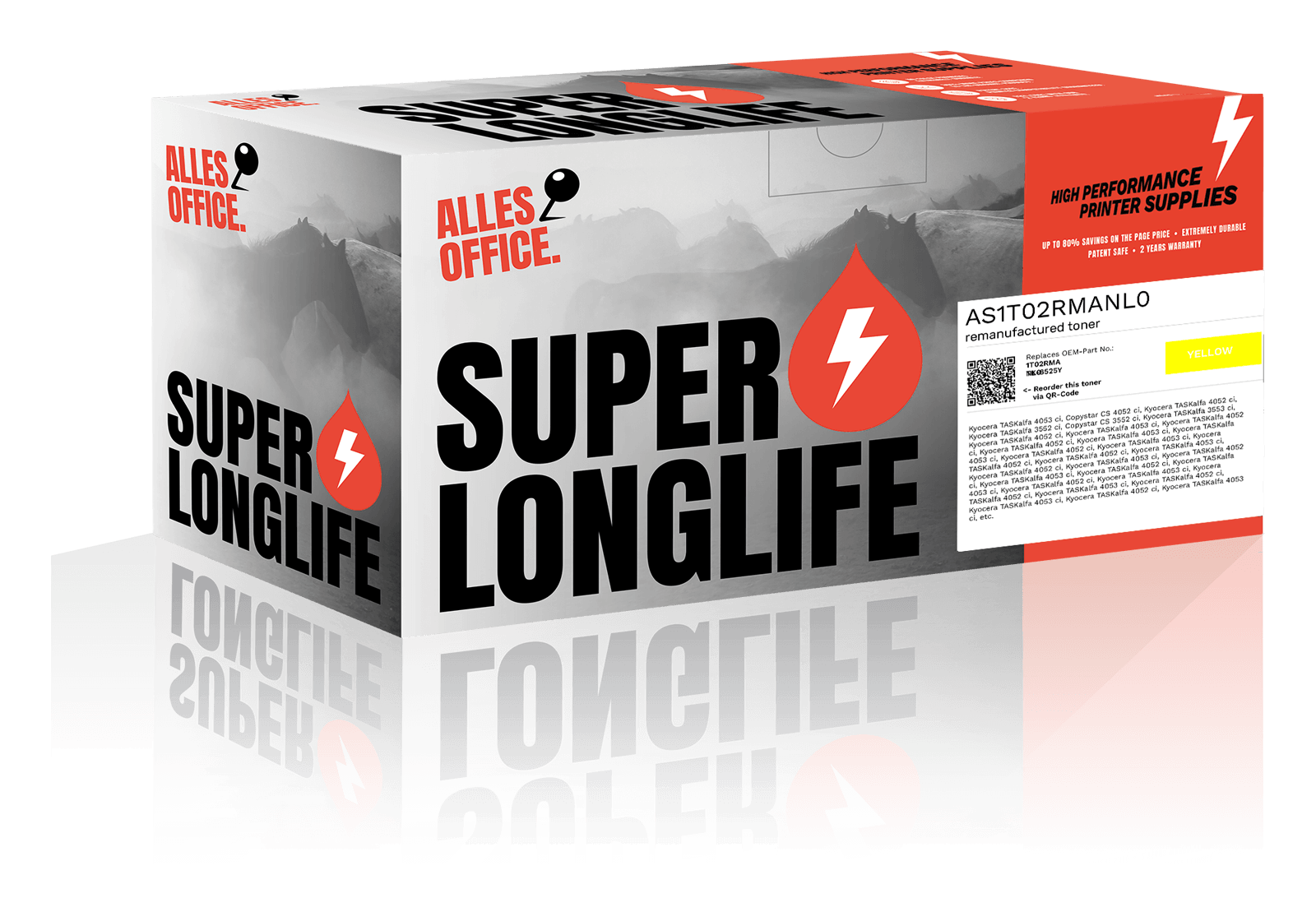 Superlonglife Kyocera 1T02RMANL0 / TK-8525Y Toner gelb