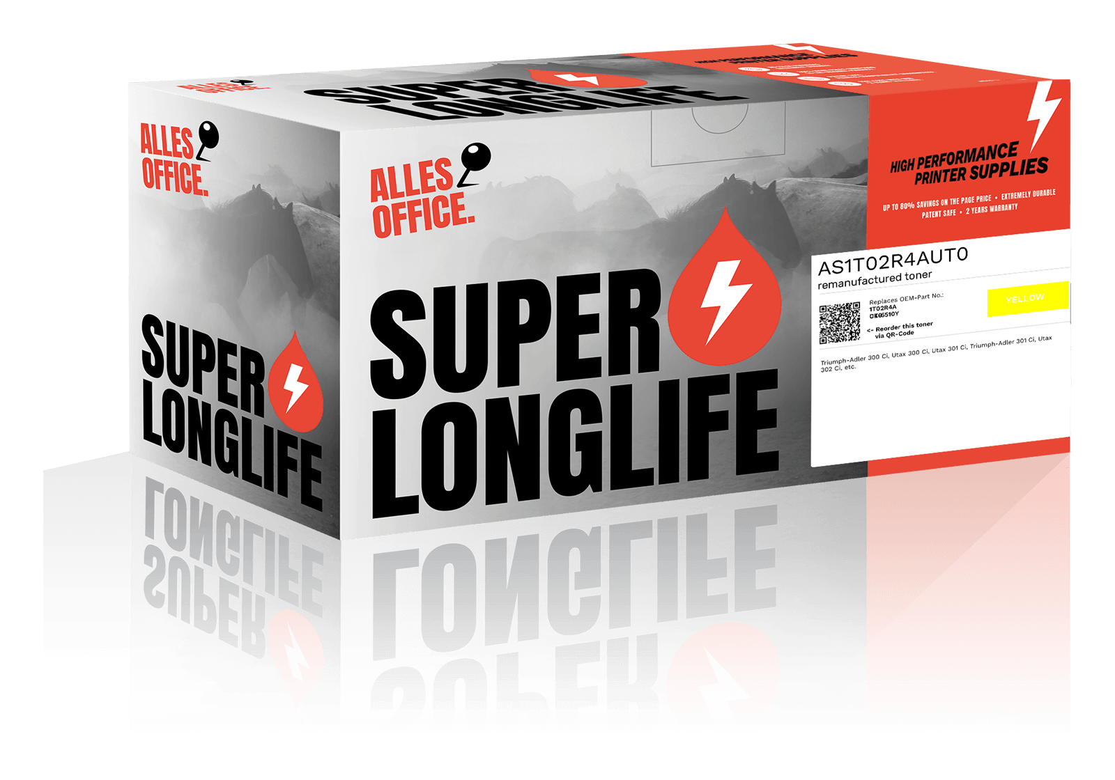 Superlonglife Utax 1T02R4AUT0 / CK-5510Y Toner gelb