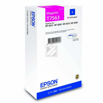 Epson Tintenpatrone magenta (C13T75634N, T7563)