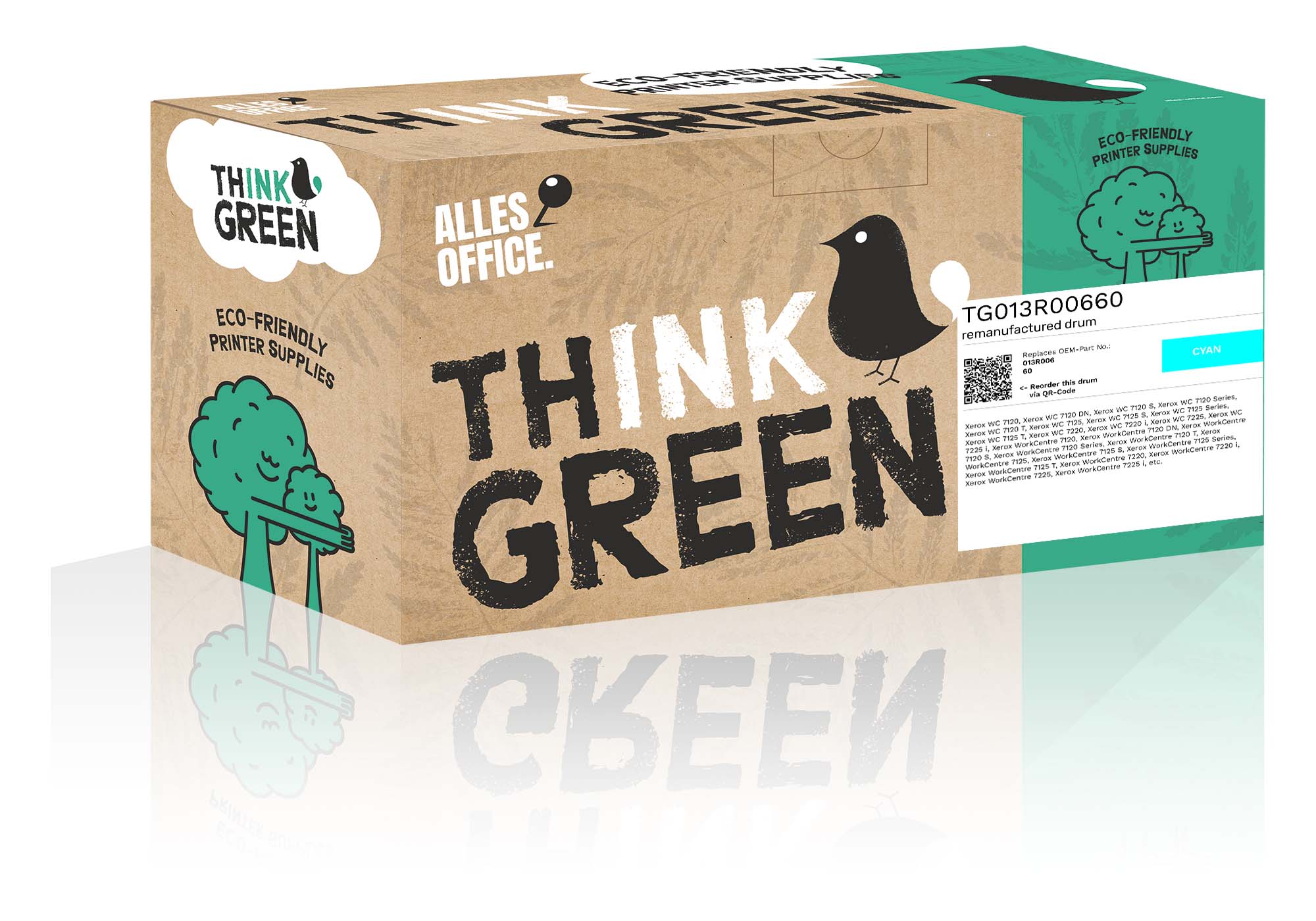 ThinkGreen Xerox 013R00660 Trommel cyan
