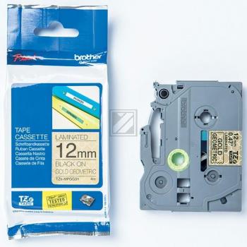 Brother Schriftbandkassette schwarz/weiß (TZE-MPGG31)