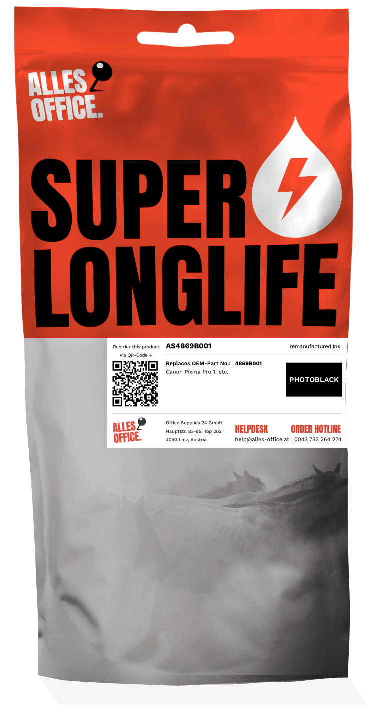 Superlonglife Canon 4869B001 / PGI-29PBK Tinte