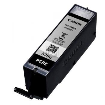 Canon Tintenpatrone 2 x photo schwarz HC (0318C007, PGI-570XLPGBK)