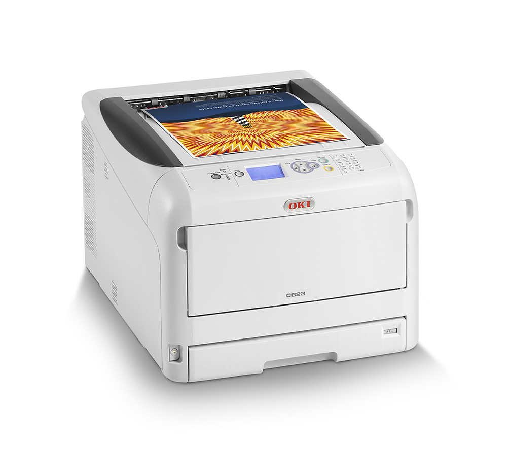 OKI C823n Farbe 600 x 1200 DPI A3