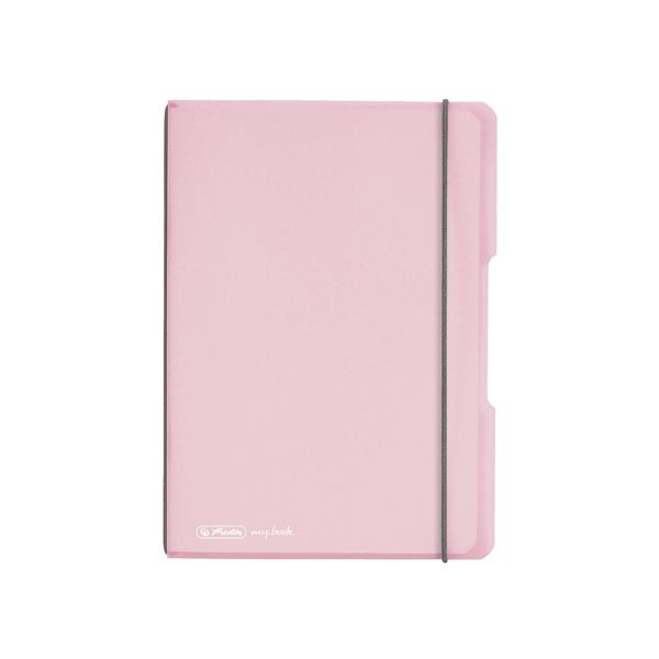 Herlitz Flex A5 rosa quadratisches Notizbuch