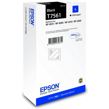 Epson Tintenpatrone schwarz (C13T75614N, T7561)
