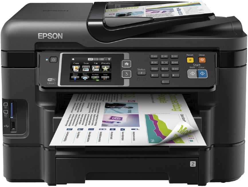 Epson WorkForce WF-3640DTWF Tintenstrahl A4 4800 x 2400 DPI 19 Seiten pro Minute WLAN