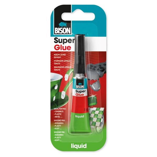 BISON Superkleber, flüssig, 3 g