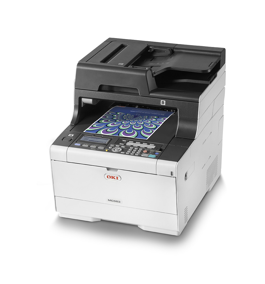 OKI MC563dn LED 1200 x 1200 DPI 30 Seiten pro Minute A4