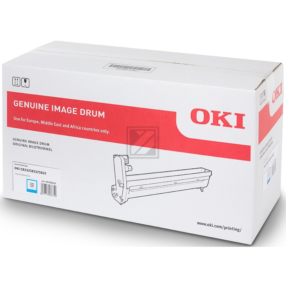 OKI Fotoleitertrommel cyan (46438003)