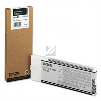 Epson Tintenpatrone schwarz matt HC (C13T61480N, T6148)