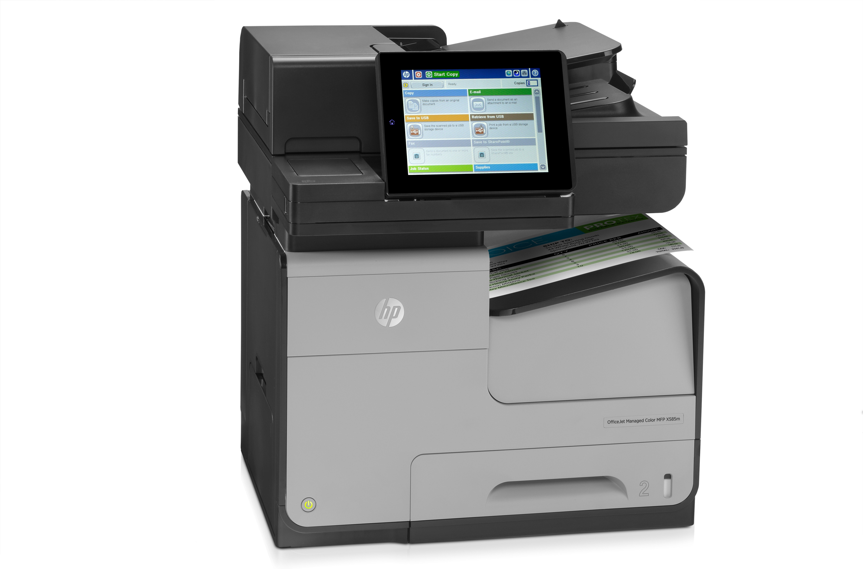 HP OfficeJet Enterprise Color Flow-MFP X585z