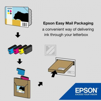 Epson Tintenpatrone (EasyMail) gelb, magenta, schwarz, cyan HC (C13T16364511, T1636)