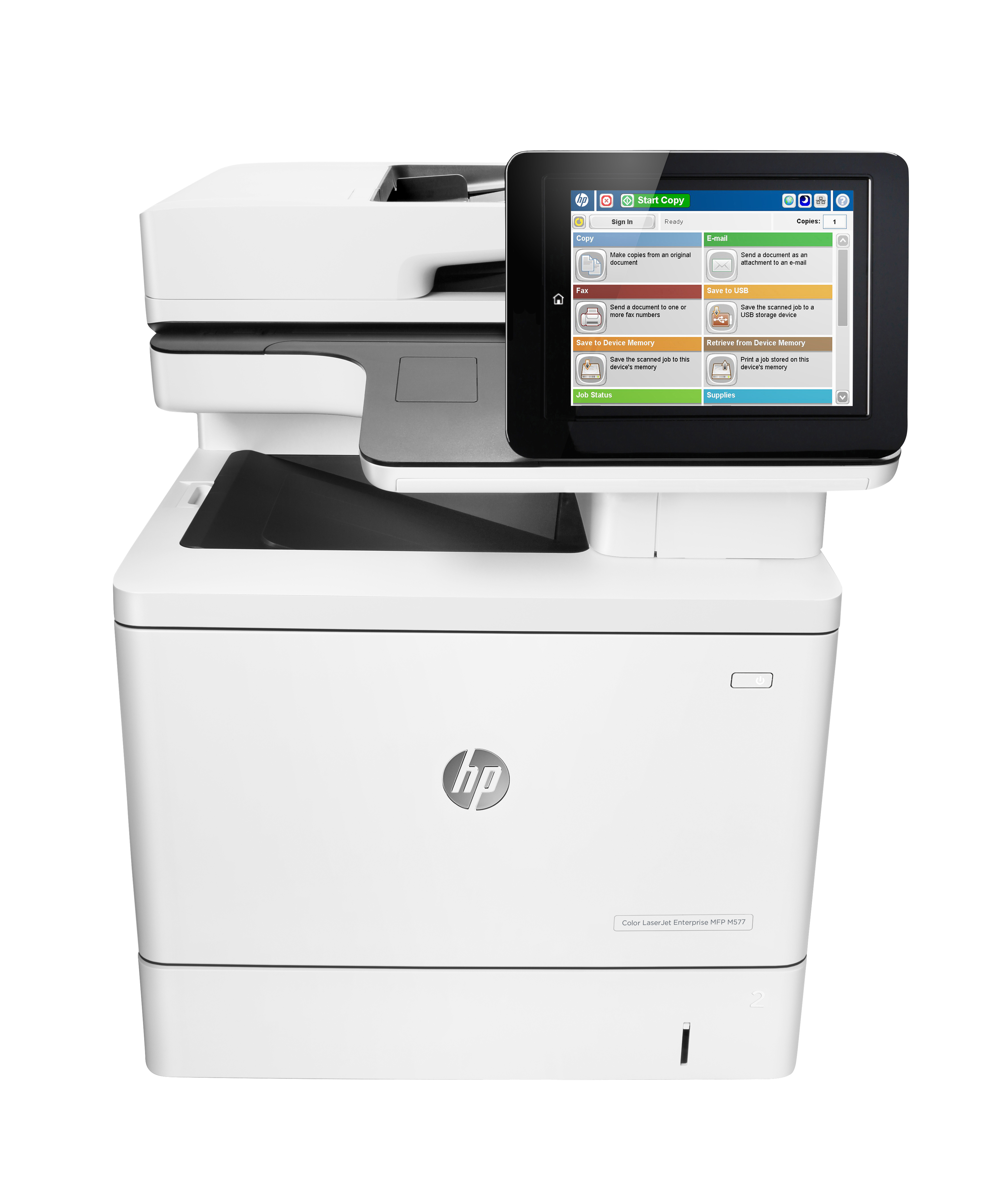 HP Color LaserJet Enterprise M577dn Laser 1200 x 1200 DPI 38 Seiten pro Minute A4