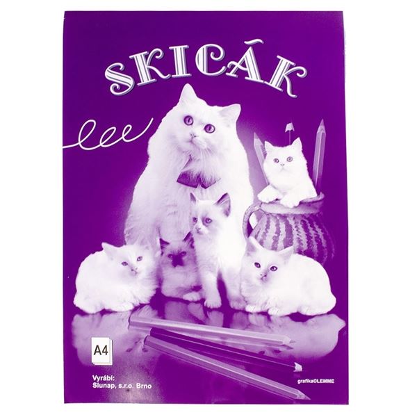 Skizzenbuch A4, 20 Blatt