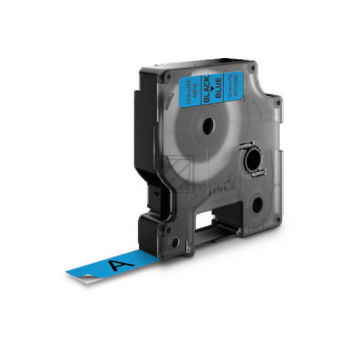 Dymo Schriftbandkassette schwarz/blau (45016)