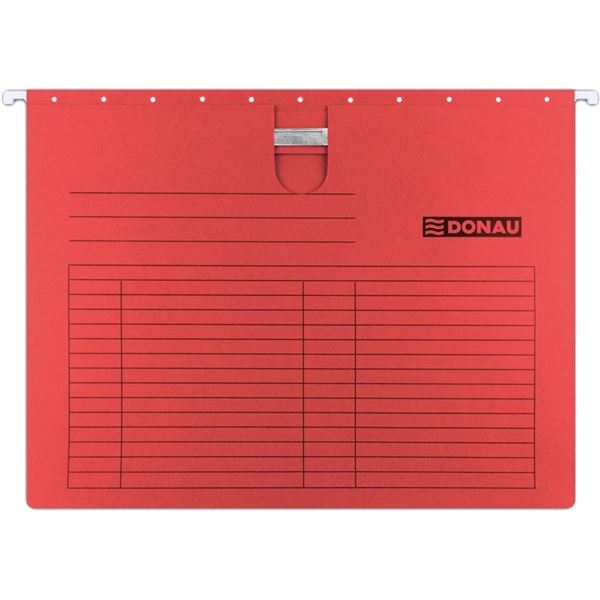 Donau Hängemappen - A4, 230 g/m2, rot