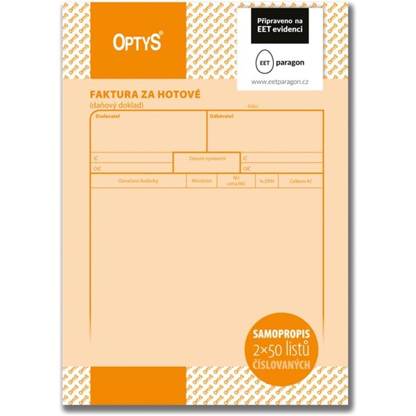 Rechnung für fertige NCR, A5