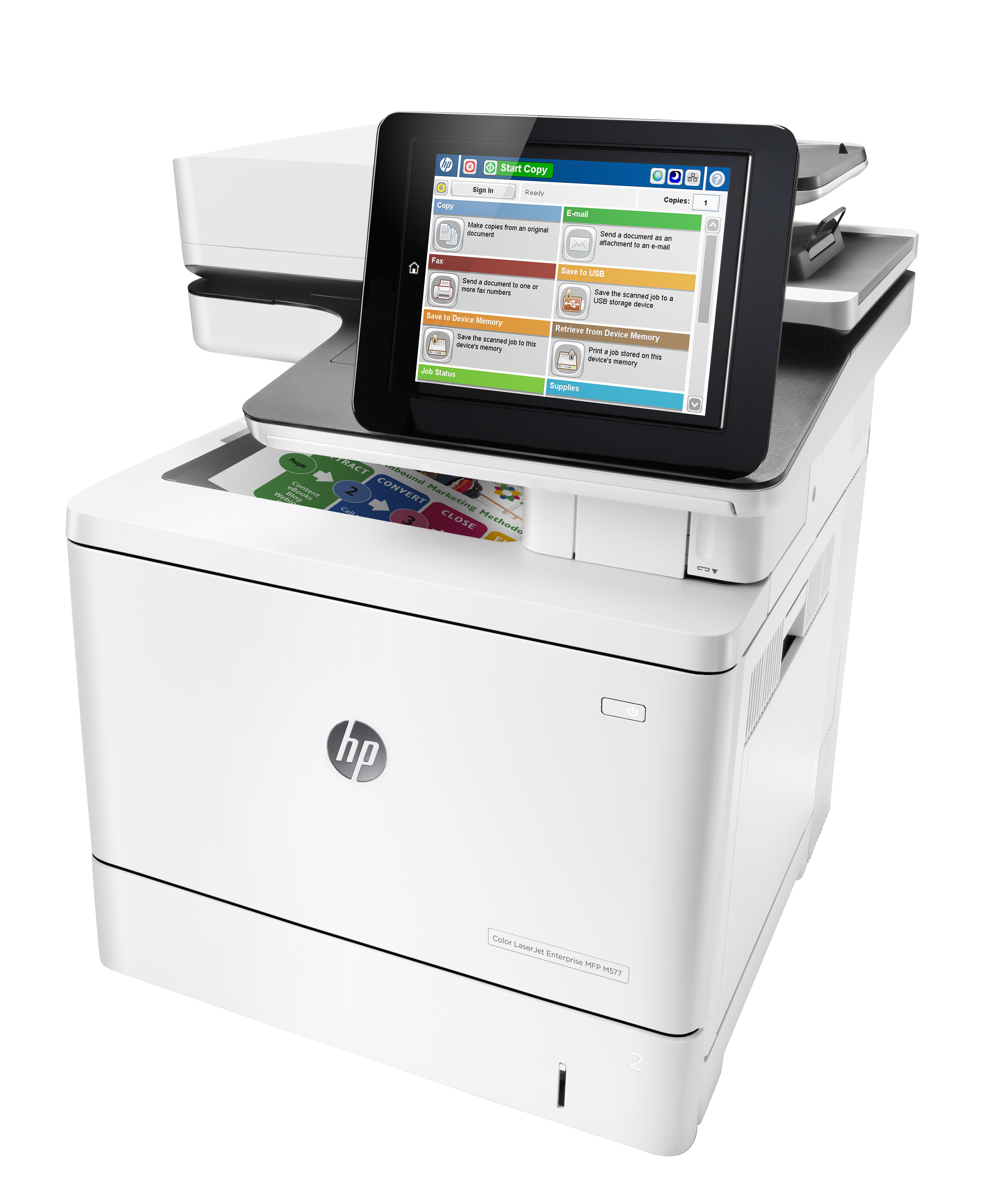 HP Color LaserJet Enterprise M577f Farbe 1200 x 1200 DPI A4