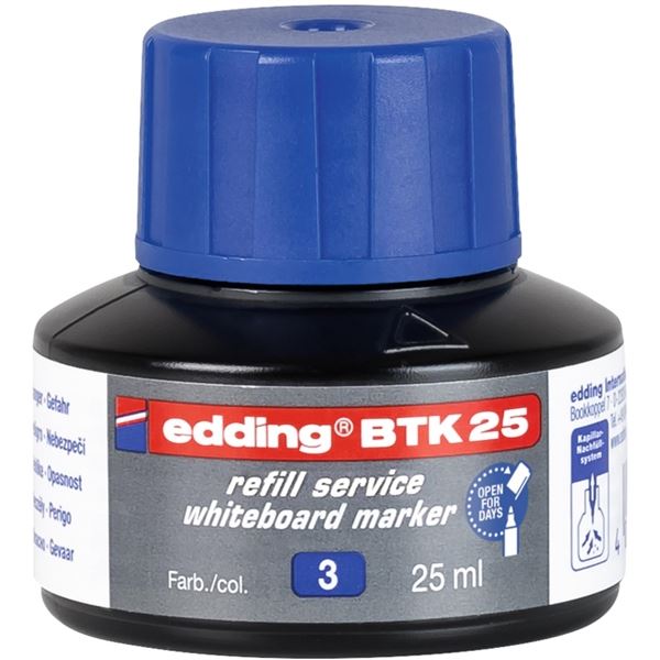 Nachfüllflasche blau EDDING BTK25-003