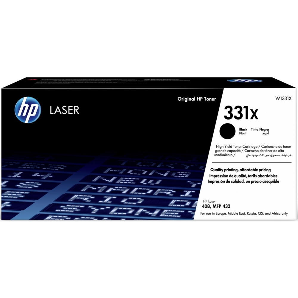 HP Toner-Kartusche schwarz HC (W1331X, 331X)