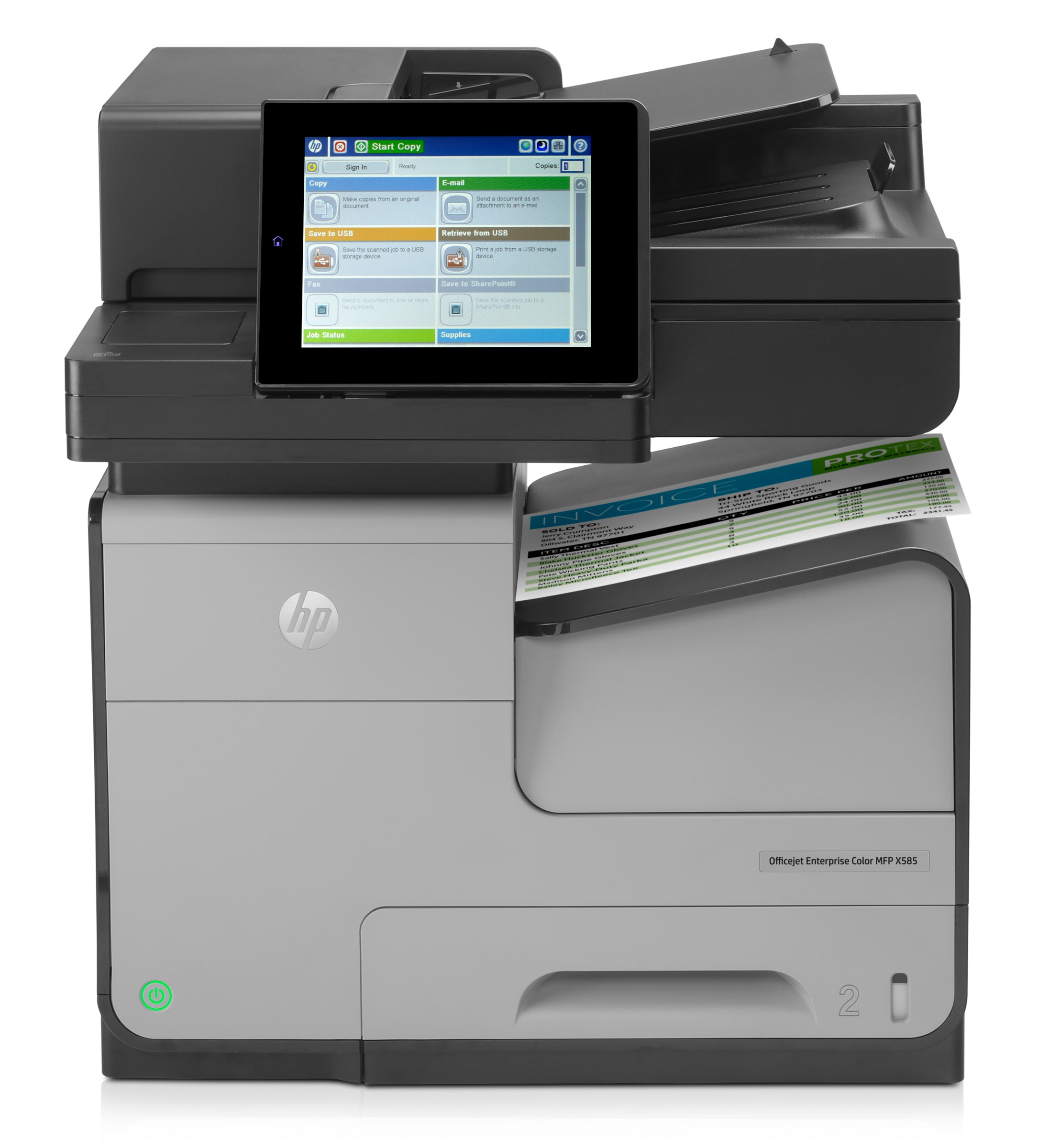 HP OfficeJet Enterprise Color-MFP X585f