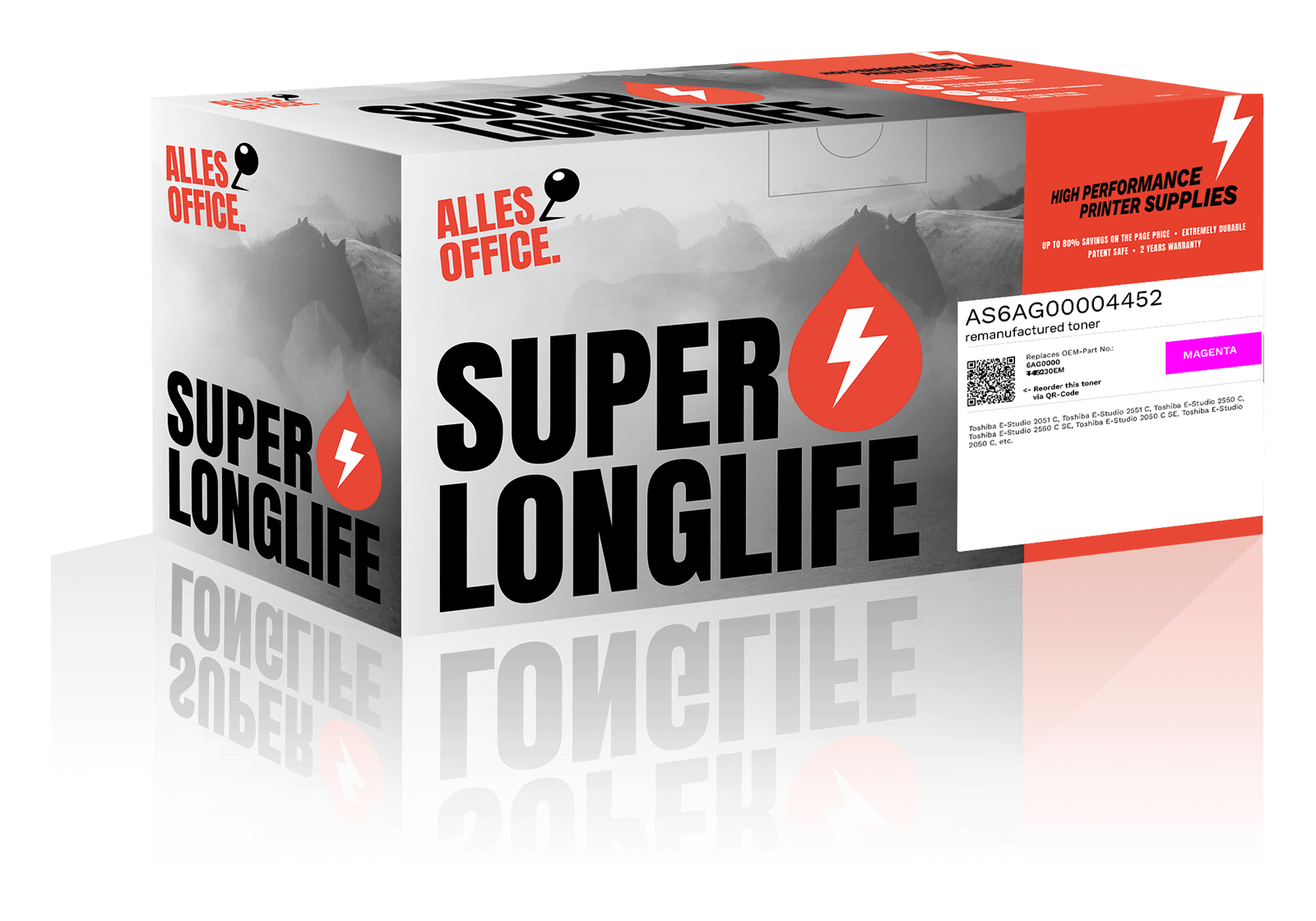 Superlonglife Toshiba 6AG00004452 / T-FC30EM Toner magenta