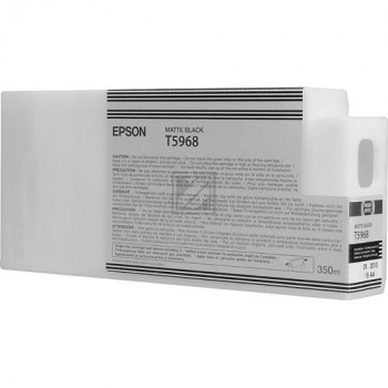 Epson Tintenpatrone schwarz matt (C13T59680N, T5968)