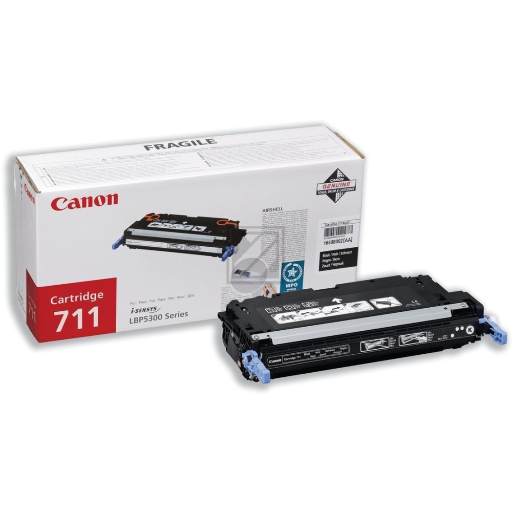 Canon Toner-Kartusche schwarz (1660B002, 711)