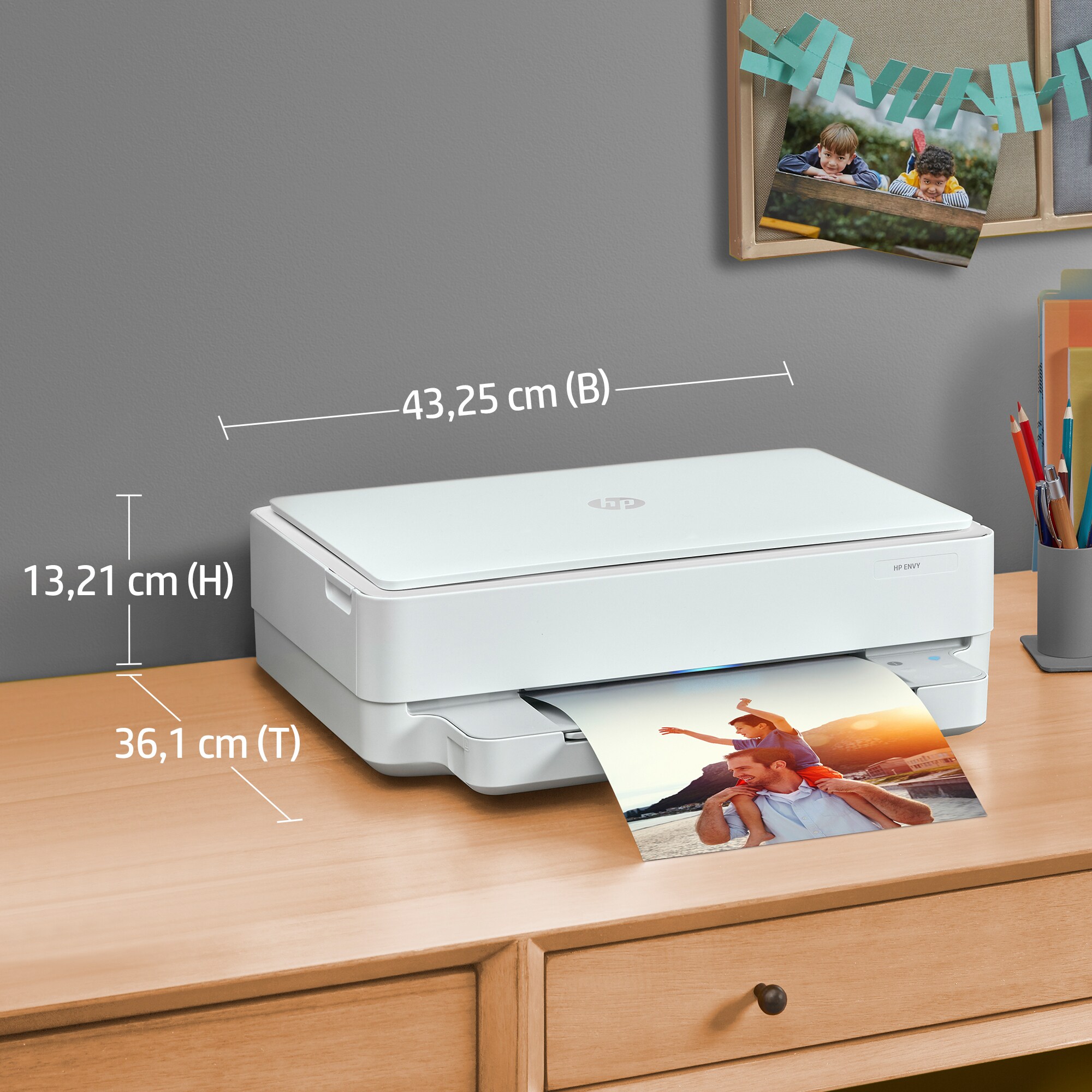 HP ENVY 6022 All-in-One Drucker, Zu Hause, Drucken, Kopieren, Scannen, Fotos