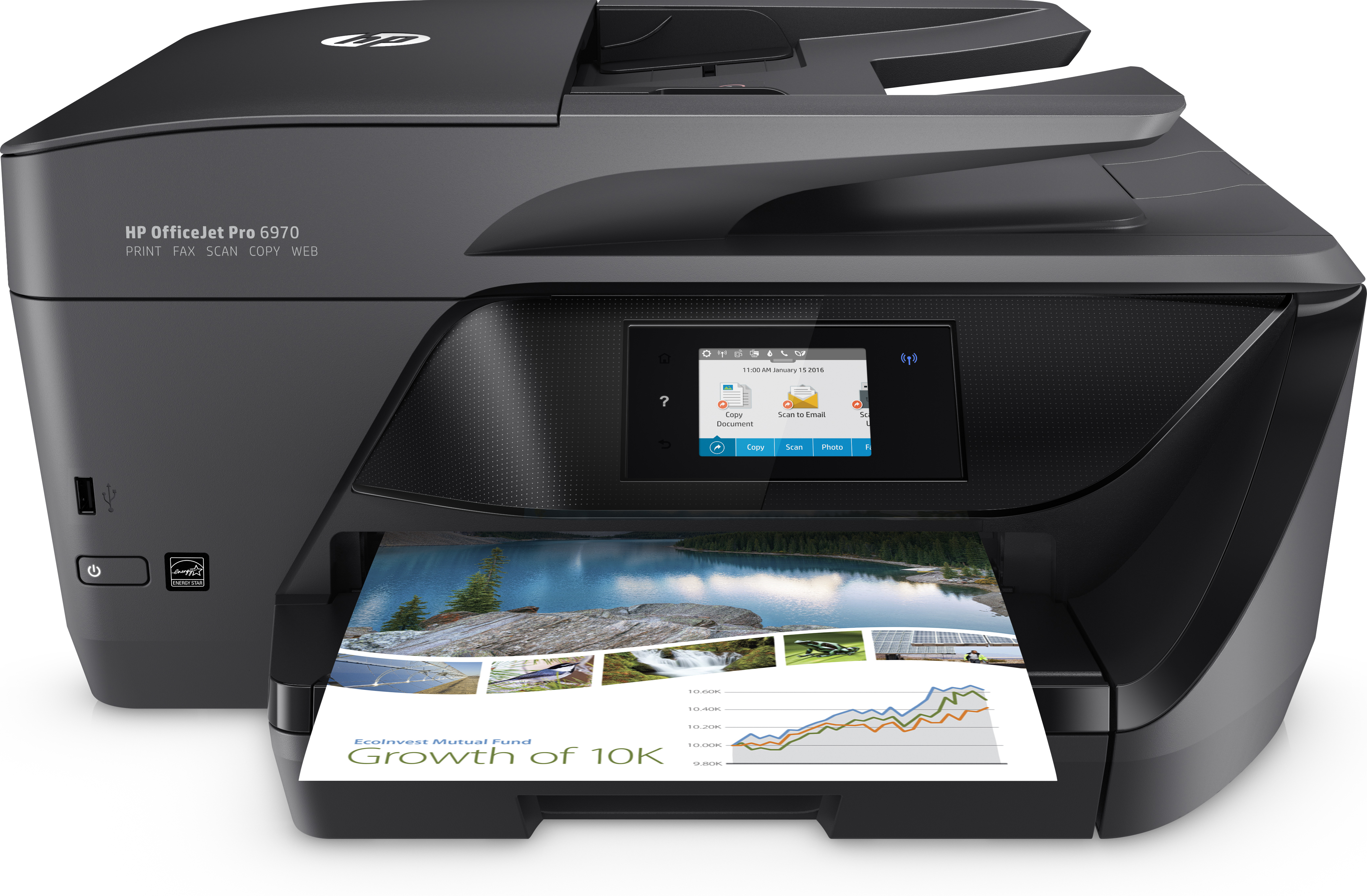HP OfficeJet 6970 Thermal Inkjet A4 600 x 1200 DPI 20 Seiten pro Minute WLAN