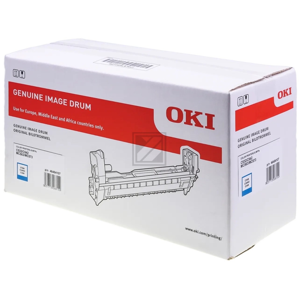 OKI Fotoleitertrommel cyan (46484107)