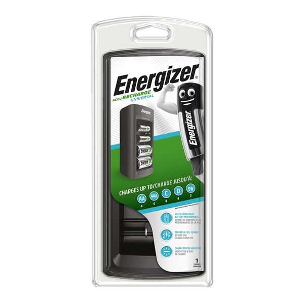 Energizer Multiformat Universal-Ladegerät-schwarz