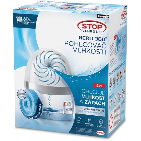 Ceresit AERO 360° Feuchtigkeitsabsorber - weiß