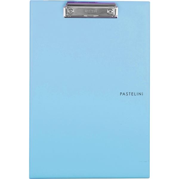 Schreibblock mit Clip PASTELINI - A4, blau