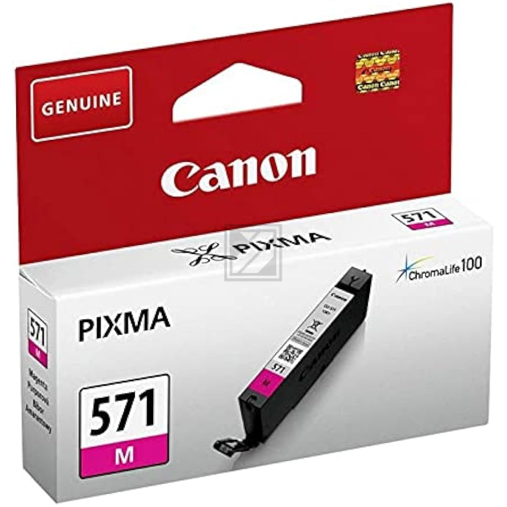 Canon Tintenpatrone magenta (0387C001, CLI-571M)