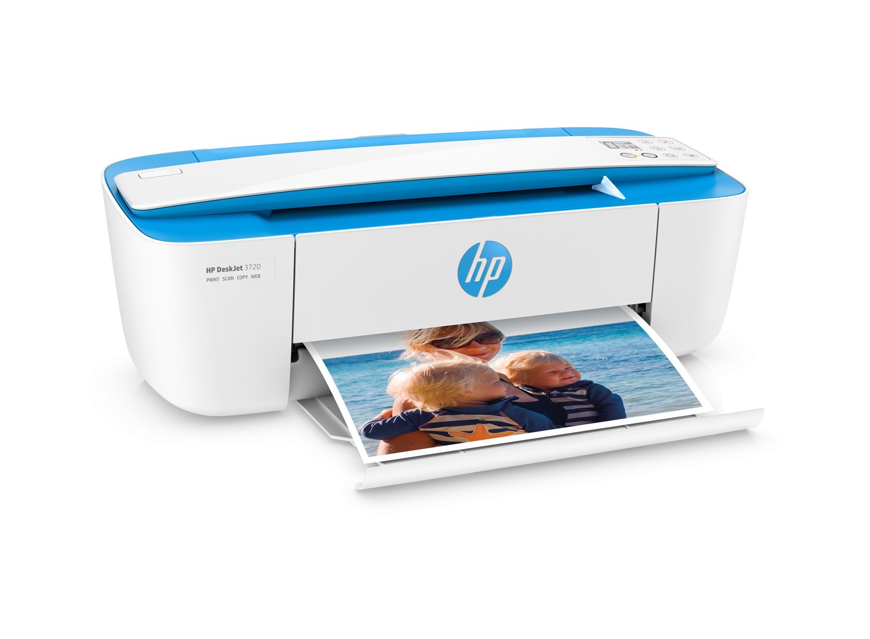 HP DeskJet 3720 Thermal Inkjet A4 4800 x 1200 DPI 8 Seiten pro Minute WLAN