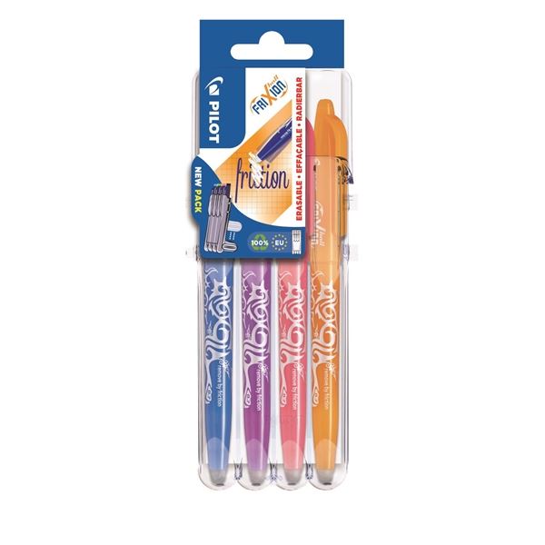 Gel-Rolle Pilot FriXion Ball 07, 4er-Set
