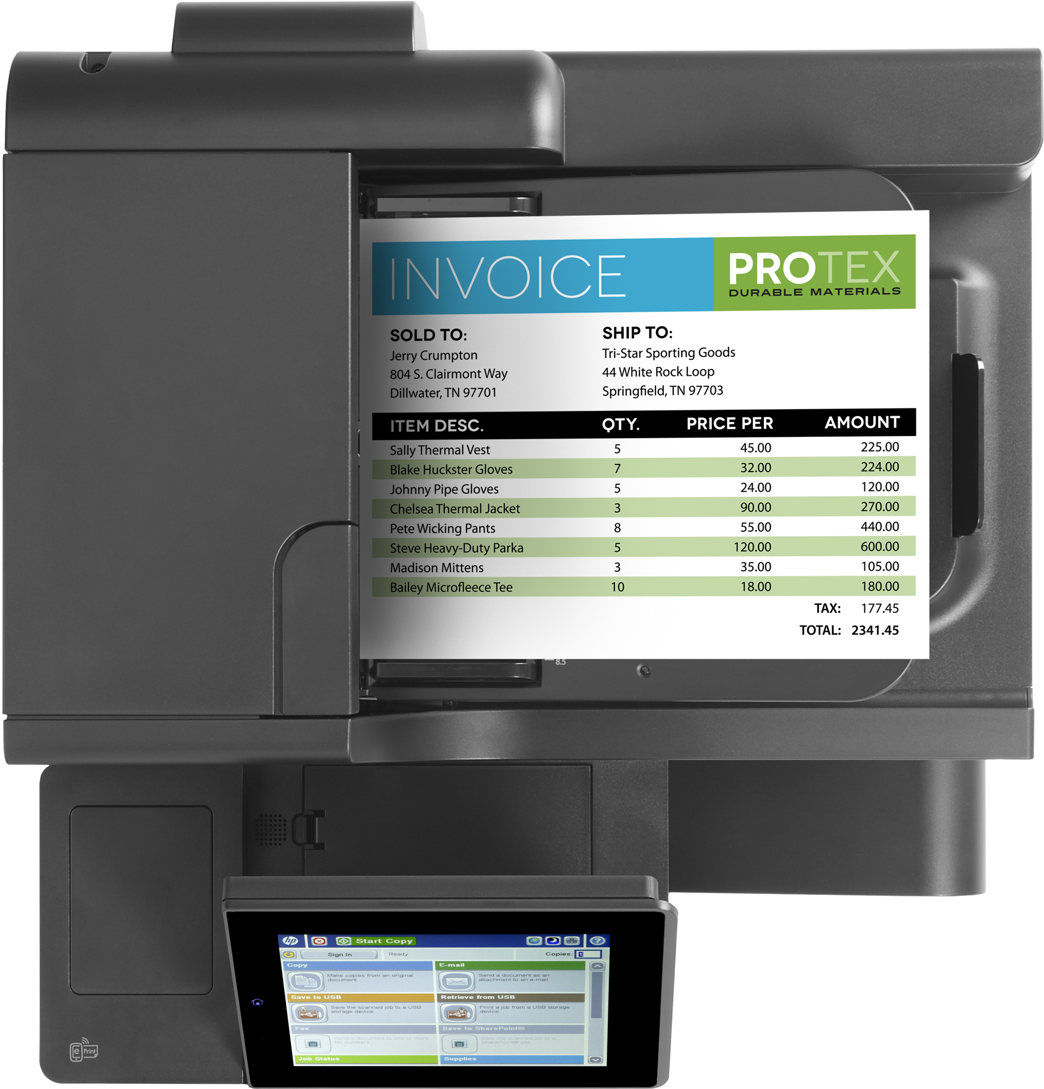 HP OfficeJet Enterprise Color-MFP X585dn