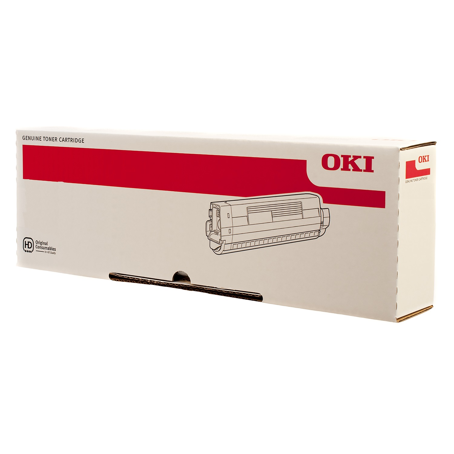 Original OKI 45536475 Toner weiß