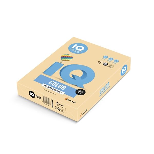 Farbpapier IQ A4-GO22,feines Gold,80g/m2,500 Blatt