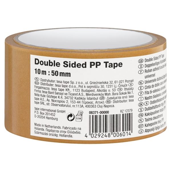 Teppichklebeband, doppelseitig, 50 mm x 10 m