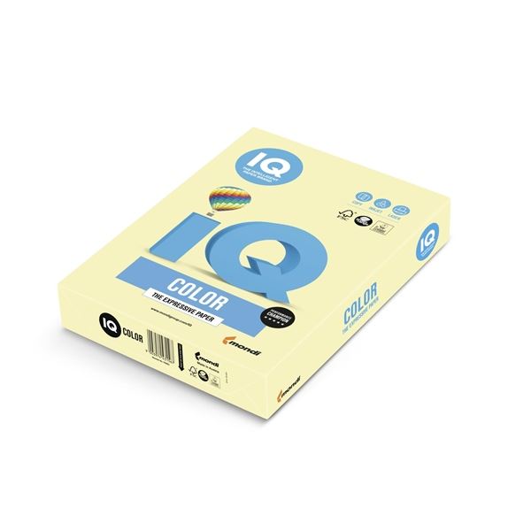 Farbpapier IQ A4-YE23,gelb,80g/m2,500 Blatt