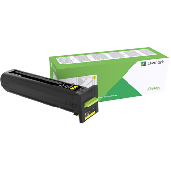 Lexmark Toner-Kit Return gelb HC (72K2XY0)