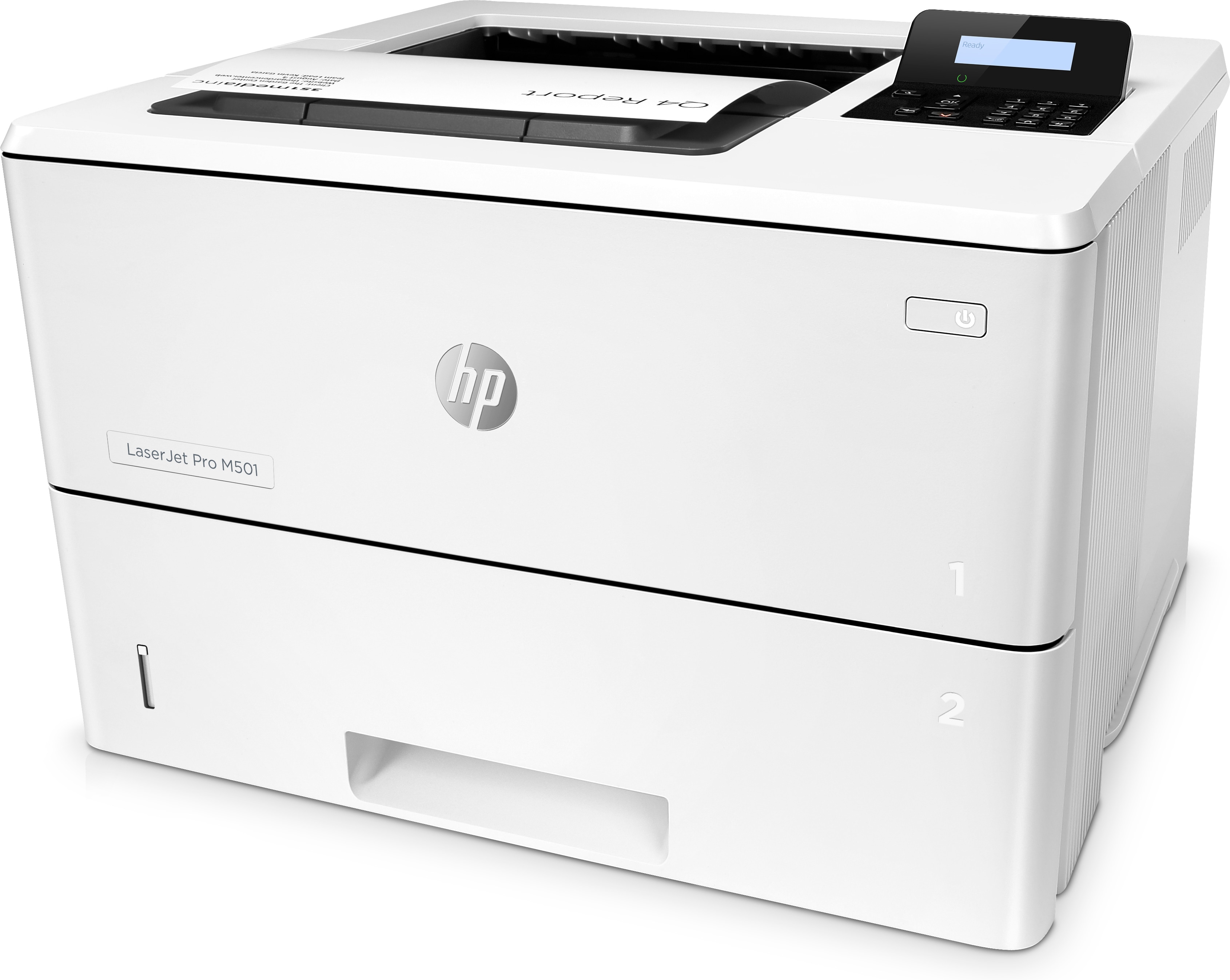HP LaserJet Pro M501dn, Drucken, Beidseitiger Druck