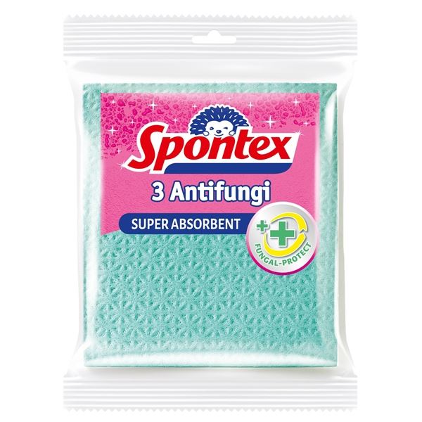 Spontex Antimykotikum-Pilztuch, 3 Stück