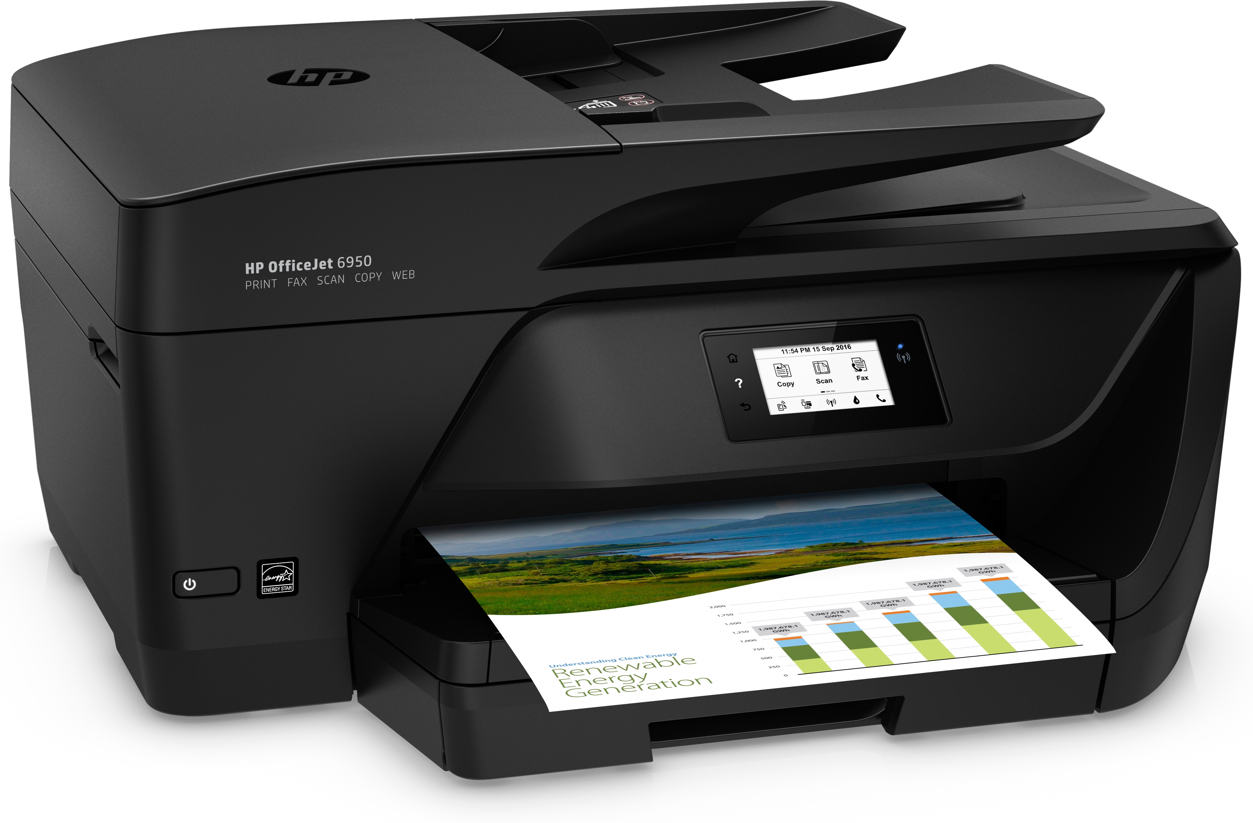HP OfficeJet 6950 Thermal Inkjet A4 4800 x 1200 DPI 16 Seiten pro Minute WLAN