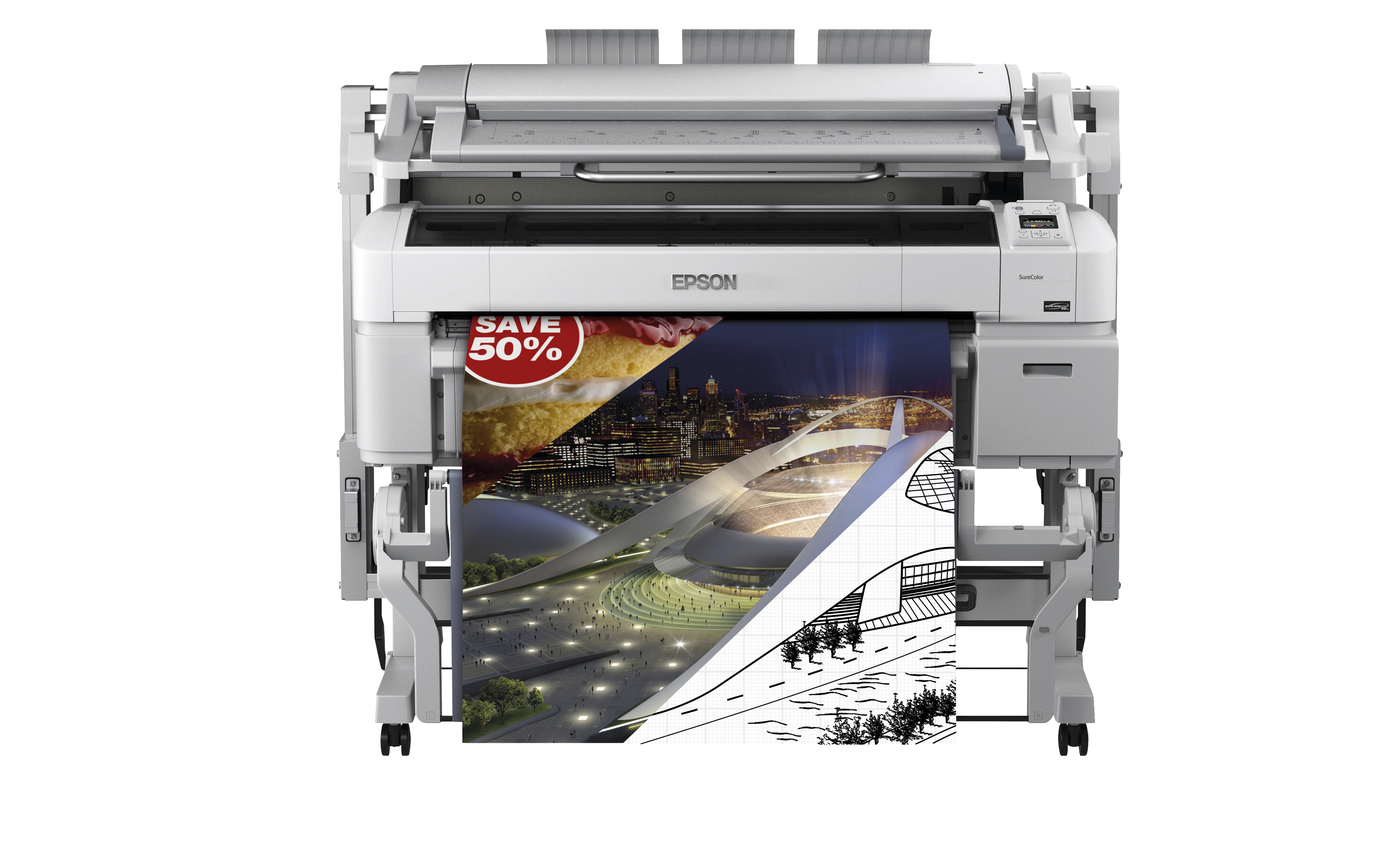 Epson SureColor SC-T5200 PS MFP Großformatdrucker